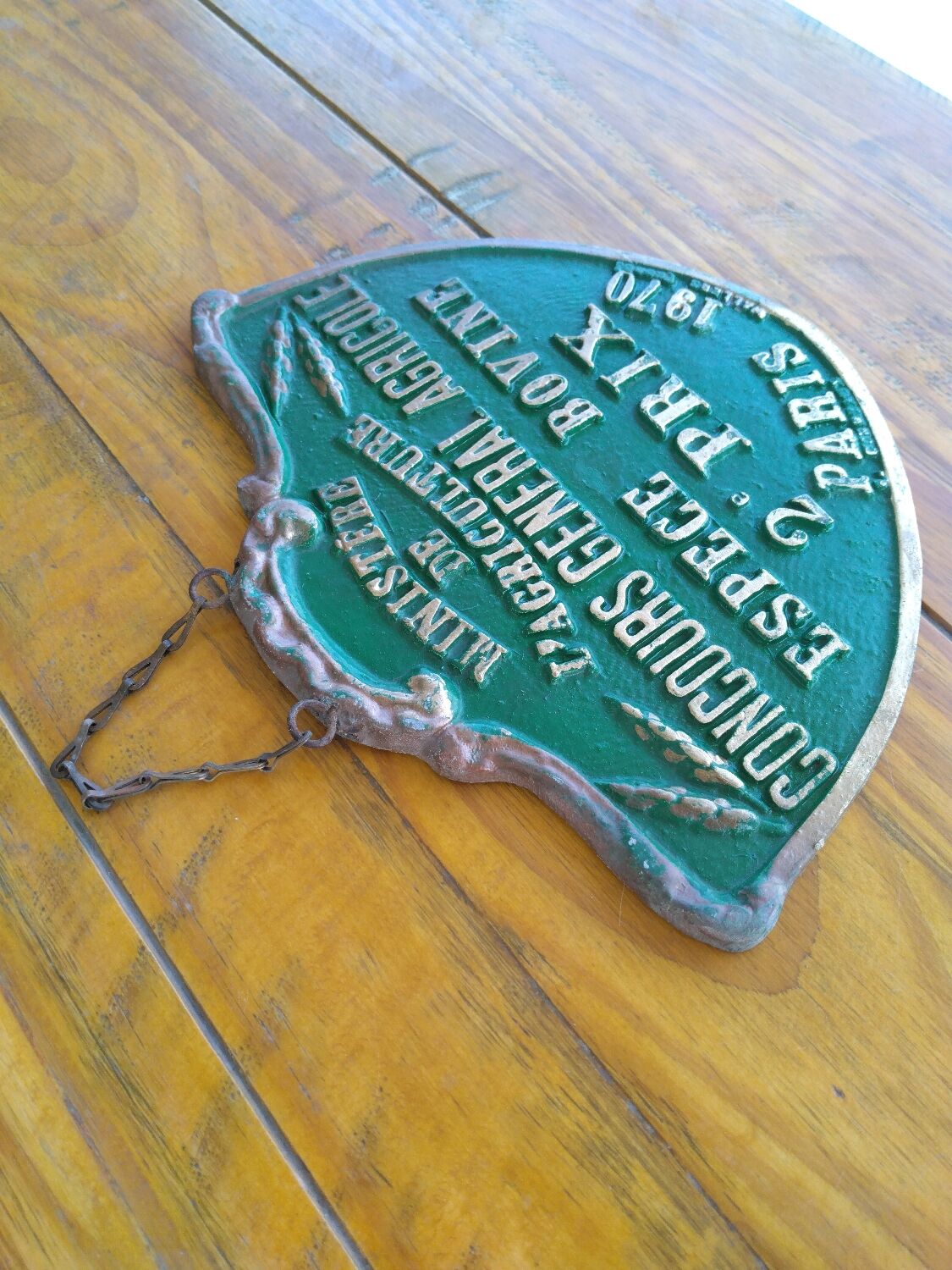 Plaque concours frisonne Gravenchon 1996 - Collection