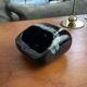 Vintage glazed ceramic ashtray