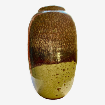 Vase en ceramique art  déco - signature et empreinte à identifier