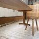 Perriand mountain furniture pine dining table