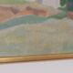 Original Swedish Oil on Panel – “Mountain Village” by Anna Küntzel