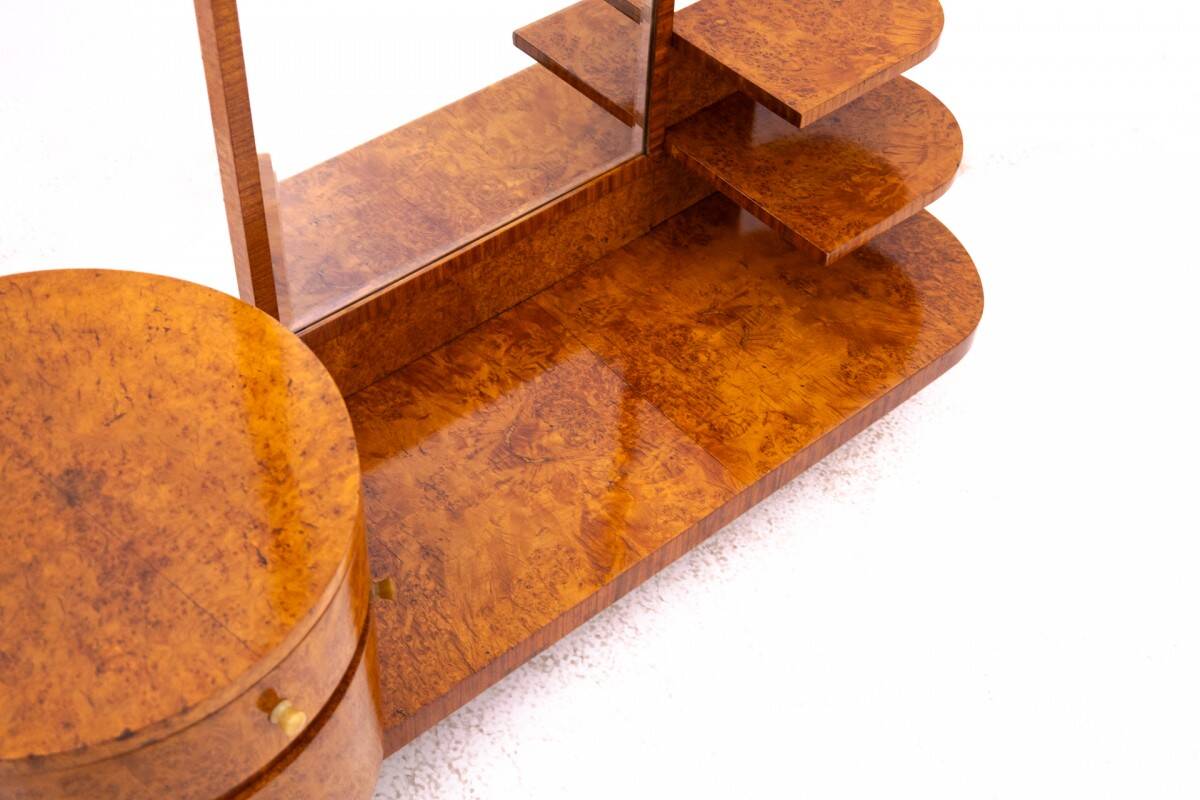 Art Deco dressing table from the mid-20th century, Poland.