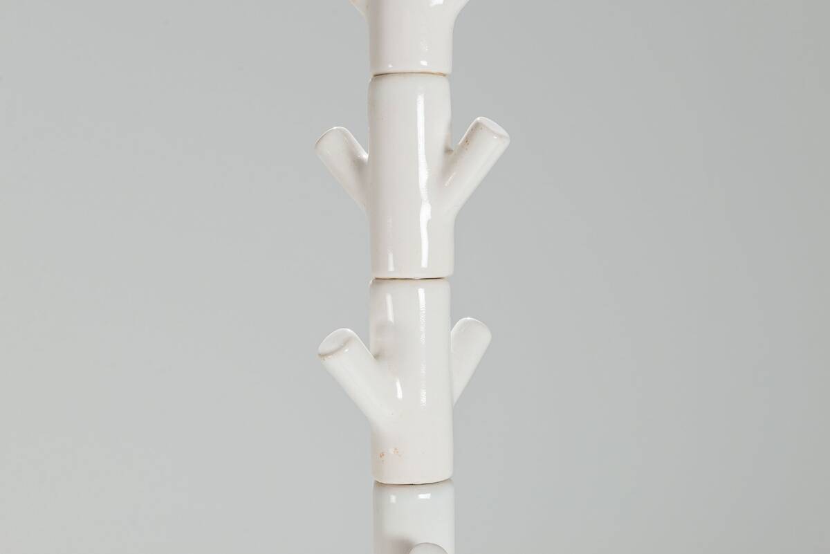 Richard Hutten ceramic “Bone” coat stand Planet The Netherlands 2001