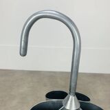 Gray metal umbrella stand 97 cm