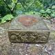 Large brass box from the Art Nouveau period.