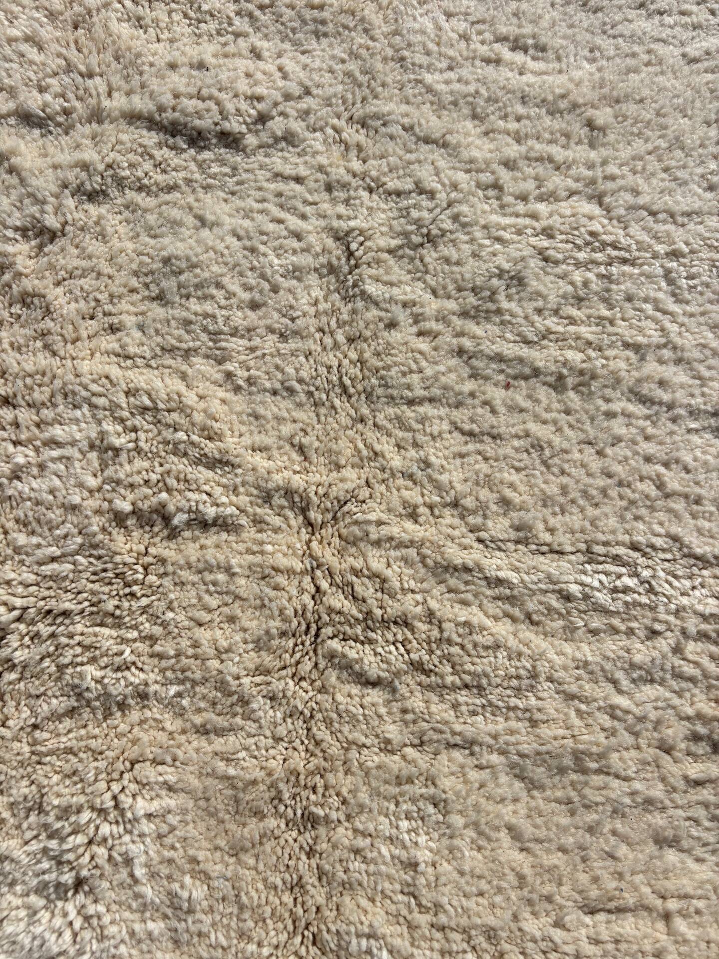 My Moroccan shaggy Berber rug customised.