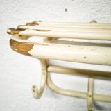 Hat rack and coat rack in curved wood