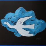 Georges BRAQUE: Freedom, flight, signed lithograph