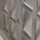 Vintage wooden showcase library