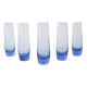 Set of glasses, Italian design, 1980s, production: Italy