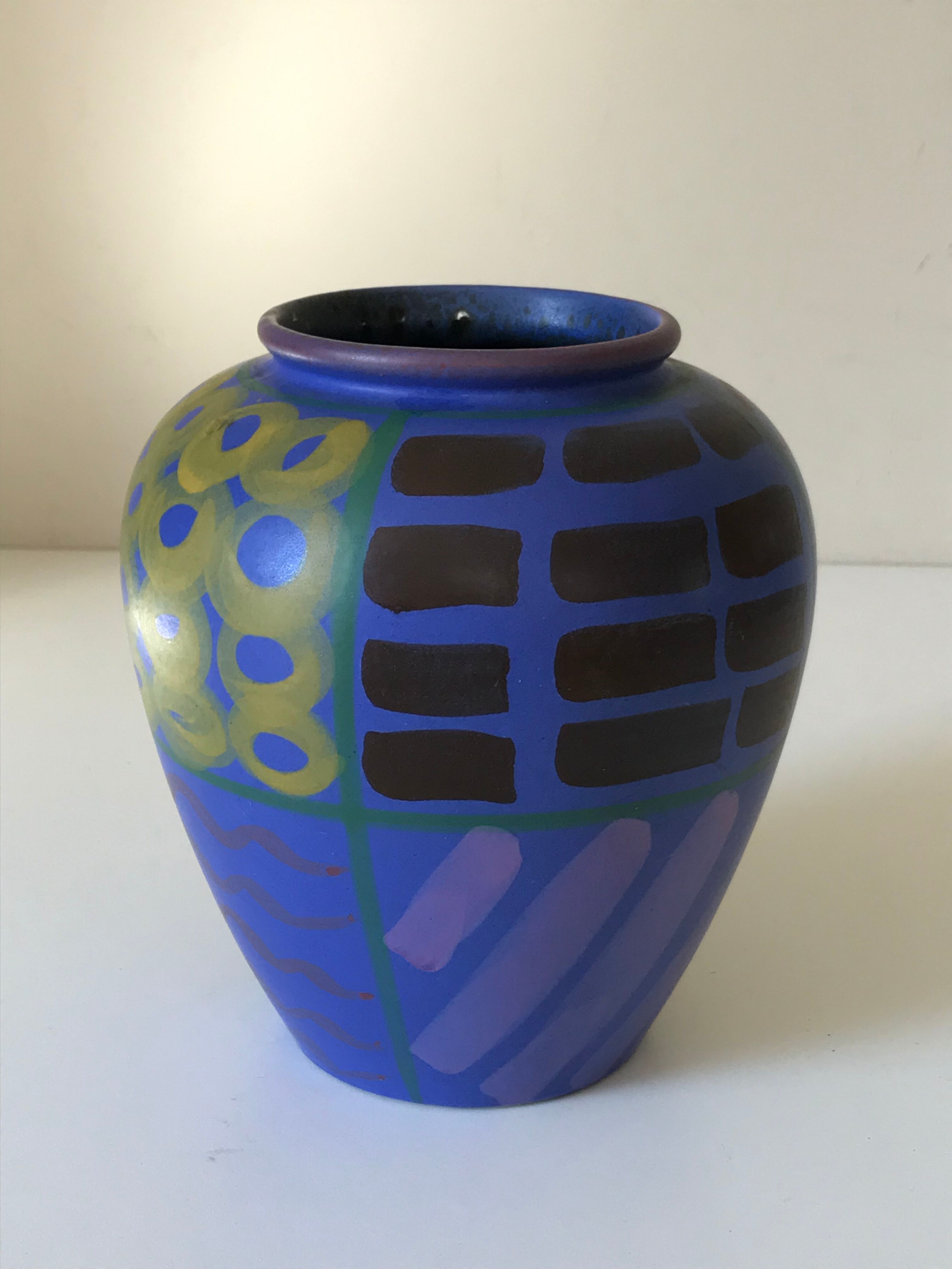 Ceramic vase west Germany Years 80