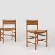 Pair Dordogne Straw Chair by Robert Sentou  1960s