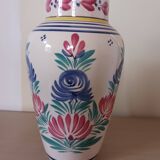 Antique Henriot Quimper vase