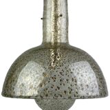 60s 70s ceiling lamp hanging lamp by Temde Leuchten glass space age design
