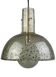 60s 70s ceiling lamp hanging lamp by Temde Leuchten glass space age design