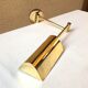 Lampe applique à rotules laiton vintage 80 Sce France