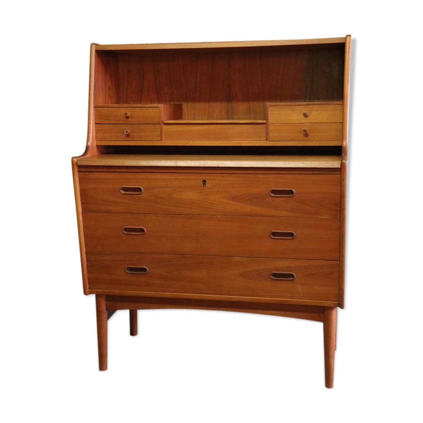 Scandinavian writing desk of Arne Wahl Iversen for Vinde Møbelfabrik 1960