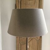 Wooden floor lamp