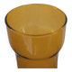 Amber glass vase, 1970s