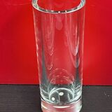 Sevres crystal design stamped sevres france large roller vase 23 cm