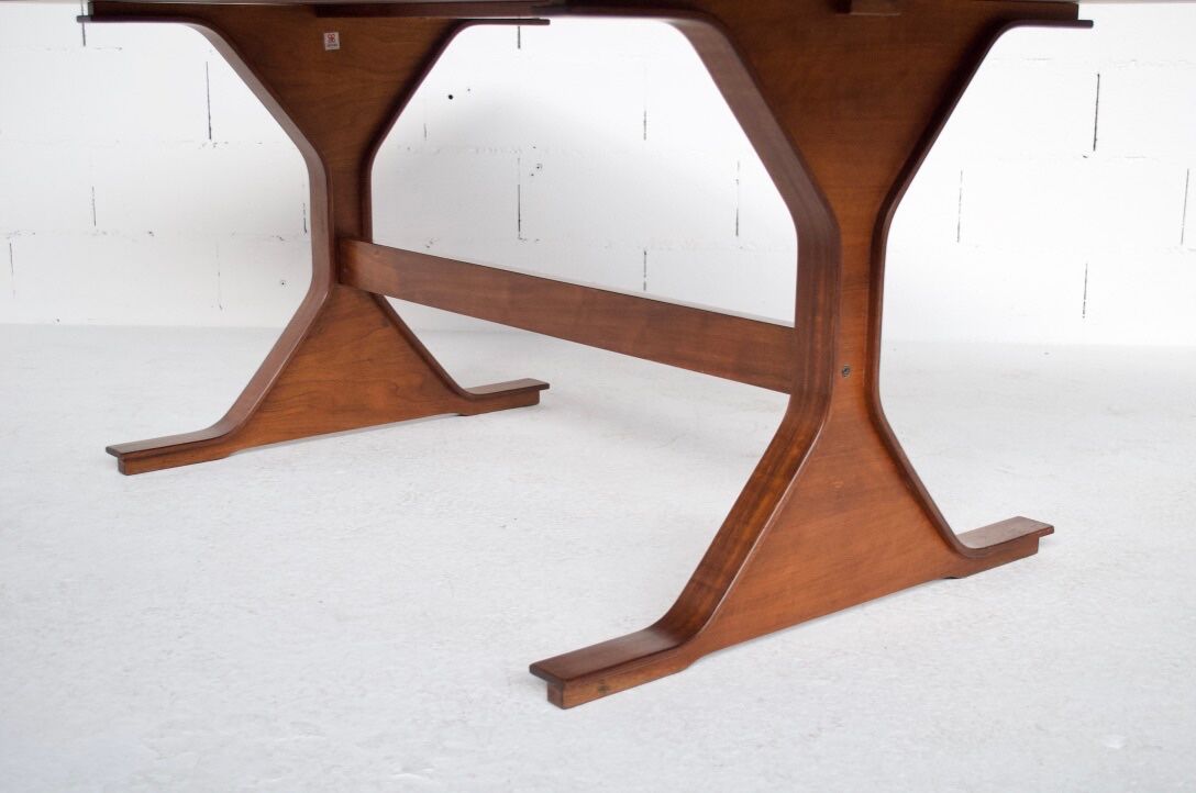 Table haute palissandre Gianfranco Frattini années 50' Bernini éditeur