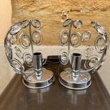 Pair of bedside lamps
