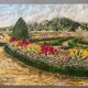 Tableau parc du chateau de Versailles Henri Martin