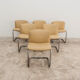 Set Da 6 Poltroncine Design Bauhaus Anni 70 Vintage Modernariato