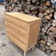 Renovated vintage antique chest of drawers