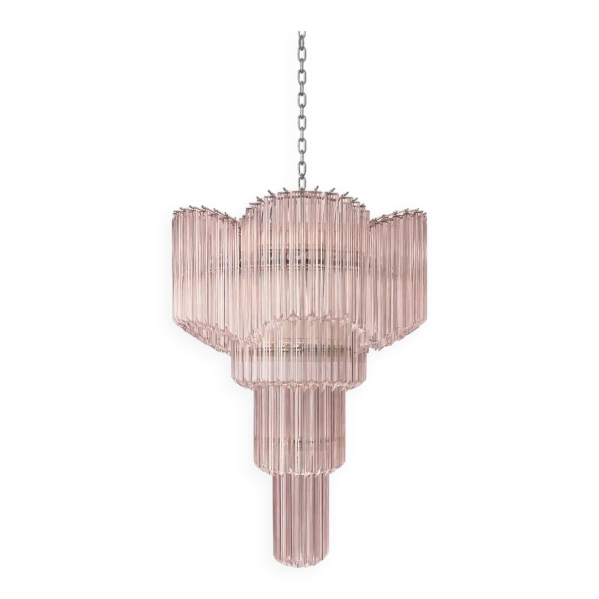 Lustre Sputnik en verre de Murano de style italien
