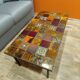 50s ceramic coffee table