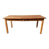 Country farmhouse table in pine
