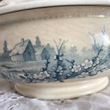 Gien ironstone tureen, "landscapes" model