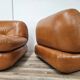 Pair of Sapporo armchairs by Mario Marenco for Mobil Girgi, 1970