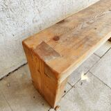 Handcrafted bench