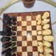 Royal Thuya Chess and Backgammon Game Box 30cm Square