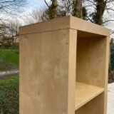 Scandinavian shelf 5 wooden cube compartments