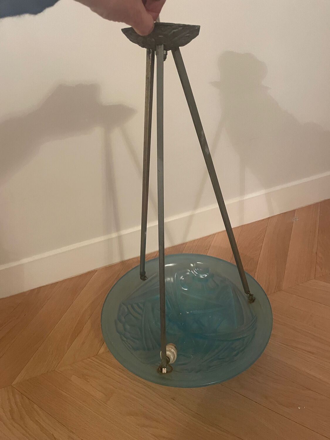 Degué Art Deco Pendant Light