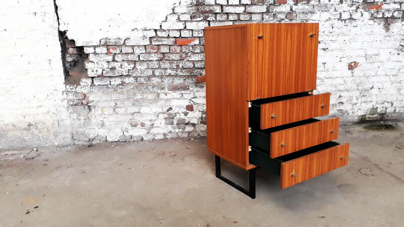 Writing desk bar "Model 693" by Pierre Guariche for Meurop 1960