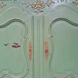 Small sideboard Louis XV look industrial workshop