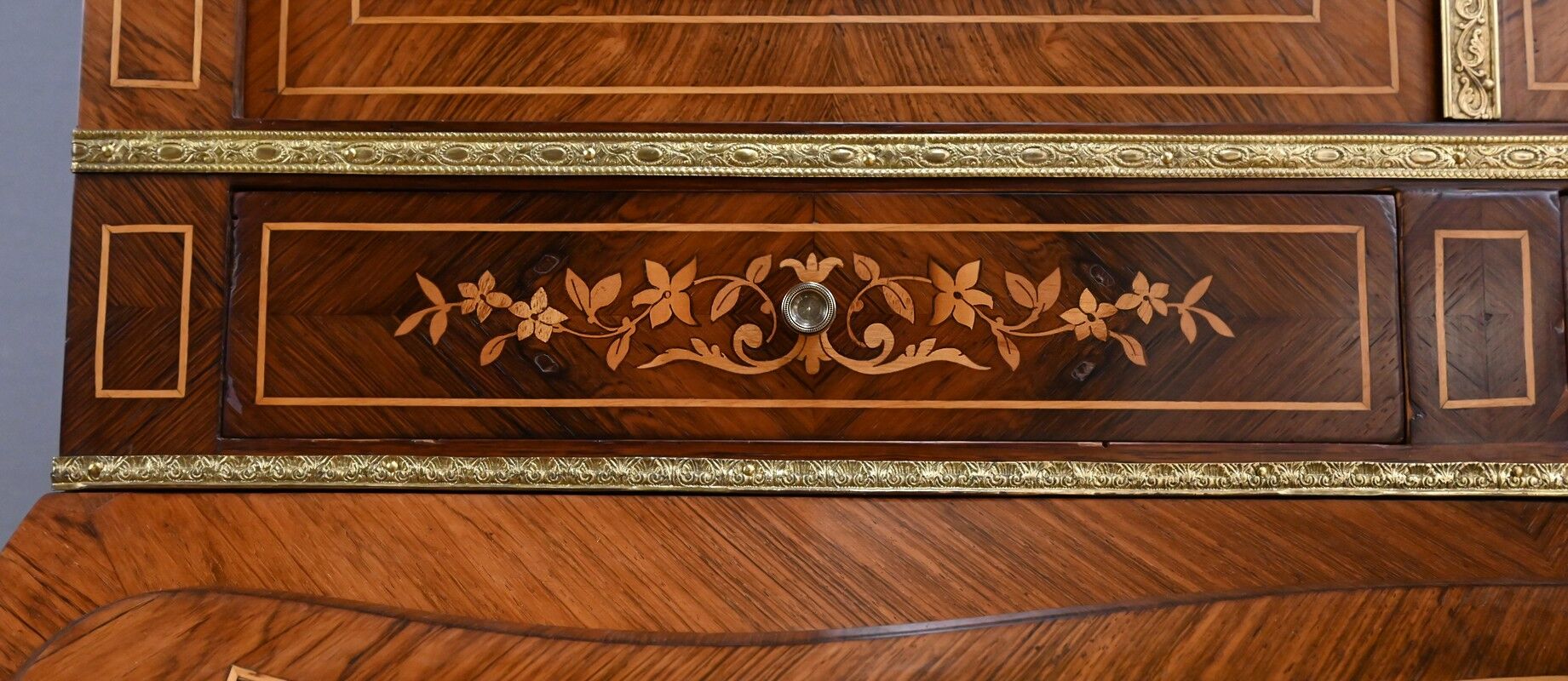Writing desk in rosewood, Napoléon III period – 2nd half of the 19th century