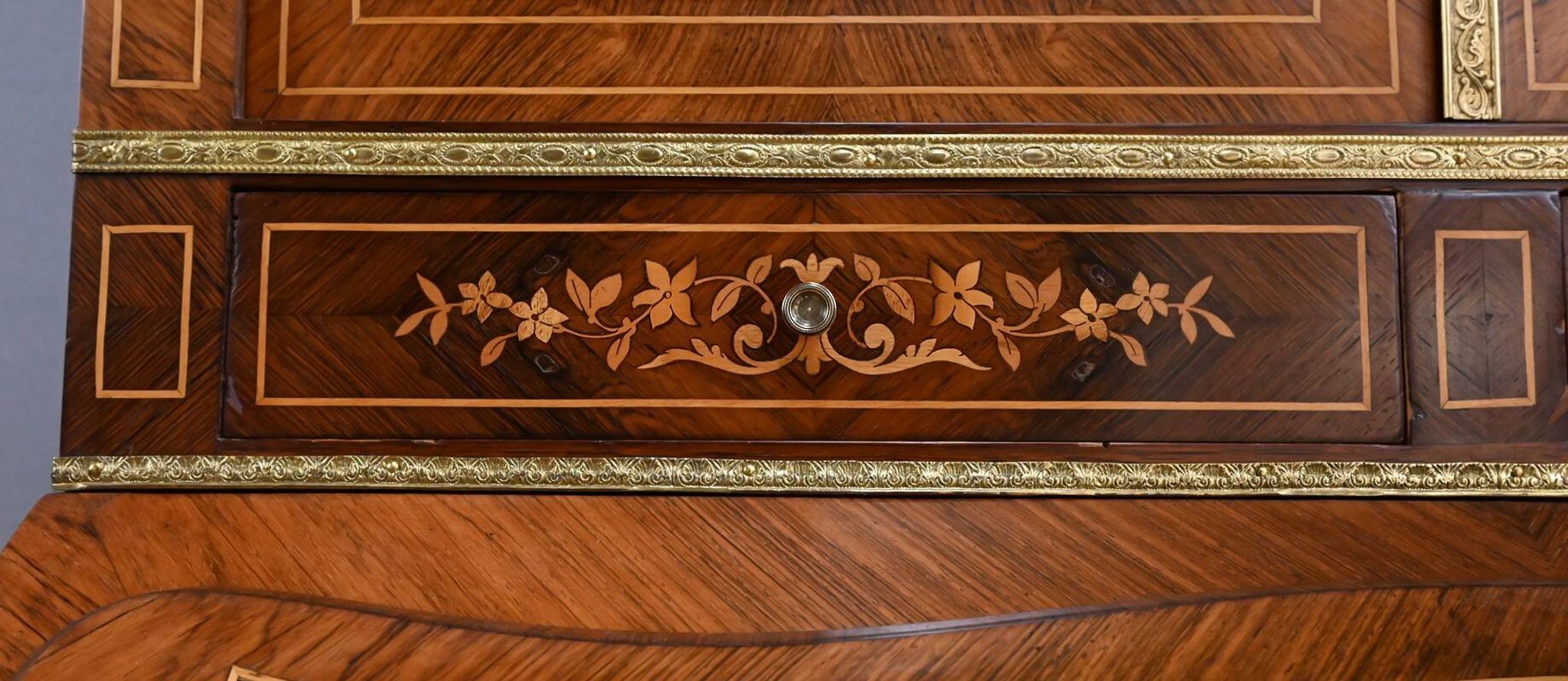 Bureau scriban en palissandre, époque Napoléon III – 2ème partie XIXe