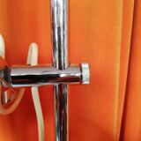 Herda chrome floor lamp with adjustable eyeball lights