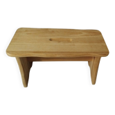Small vintage pine stool