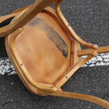 4 chairs Baumann no.24 light beech