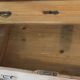 Writing desk in solid pine