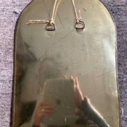Miroir vintage en cuivre