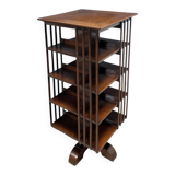 Antique revolving bookcase