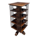 Antique revolving bookcase