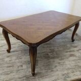 Table régence avec rallonges